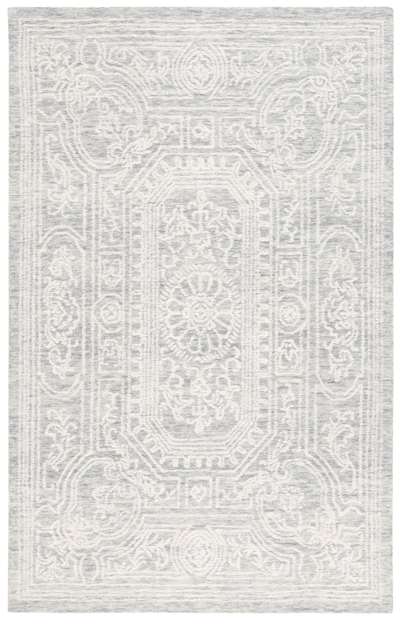Safavieh Ebony Ebn310F Ivory/Grey Rug - Safavieh - ebn310f - 3