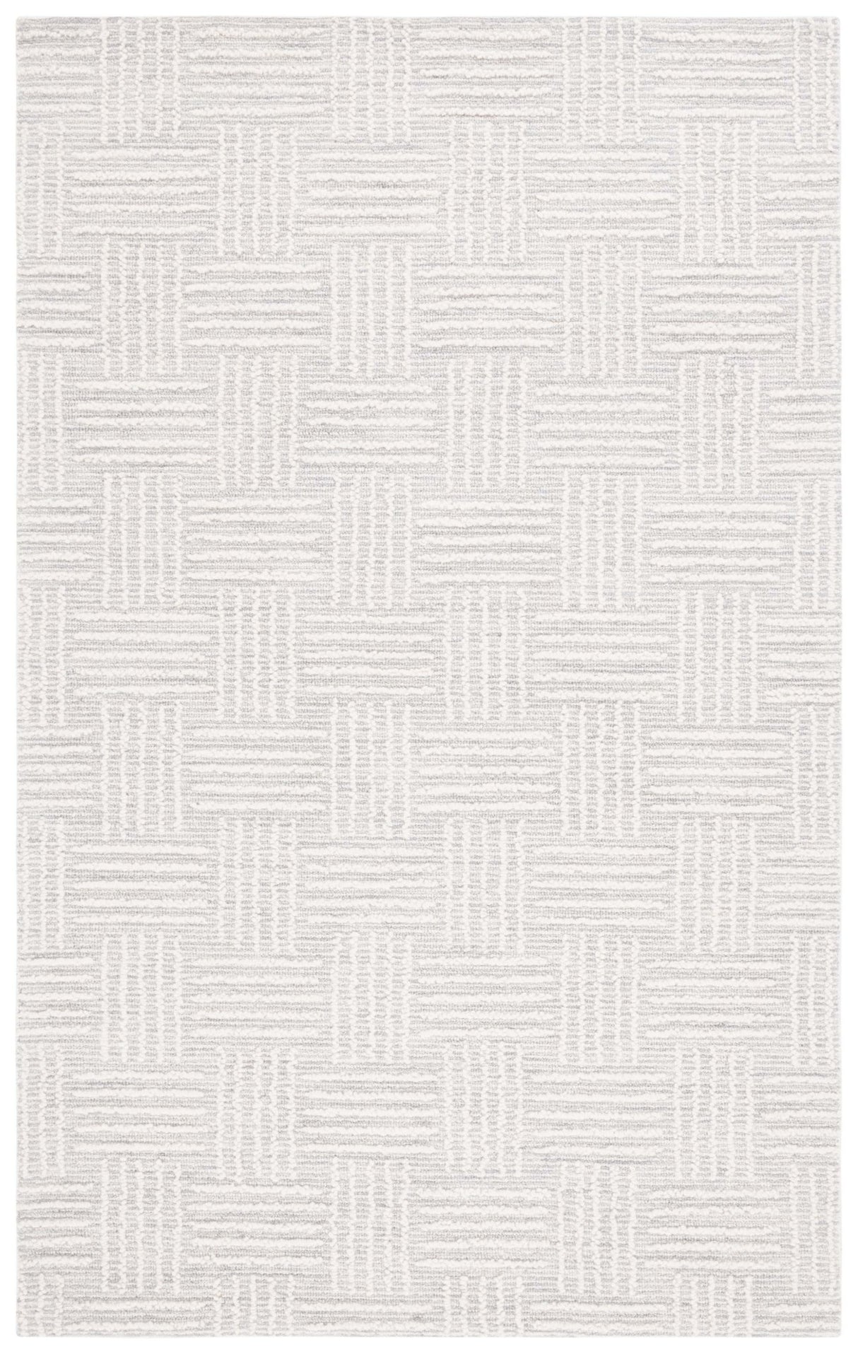 Safavieh Ebony Ebn355F Light Grey/Ivory Rug - Safavieh - ebn355f - 3