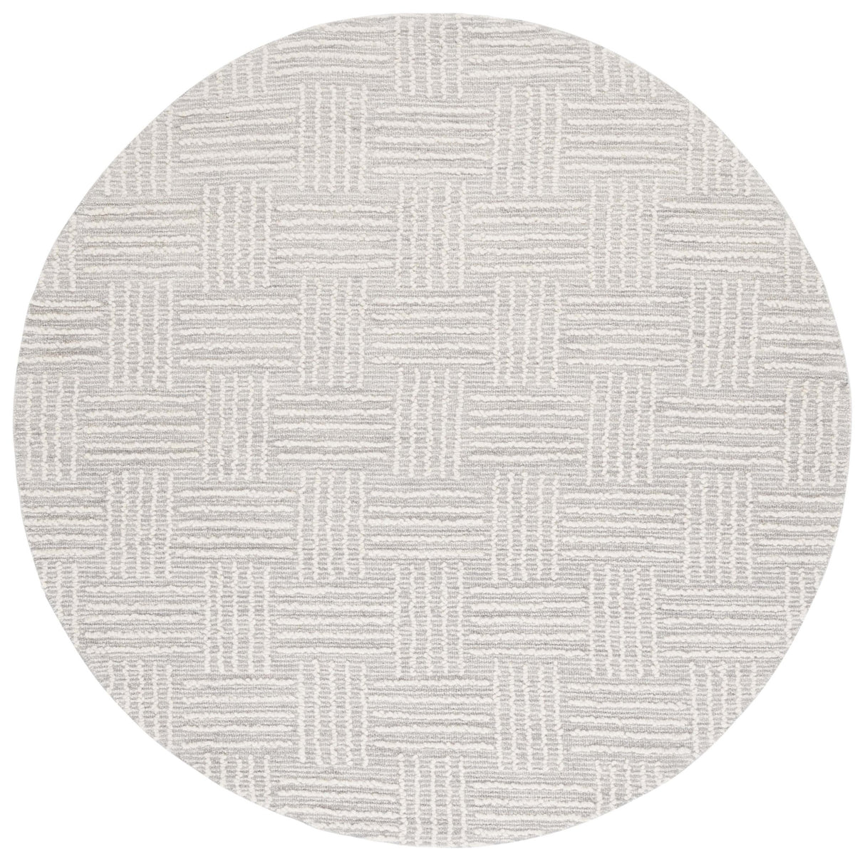 Safavieh Ebony Ebn355F Light Grey/Ivory Rug - Safavieh - ebn355f - 6r