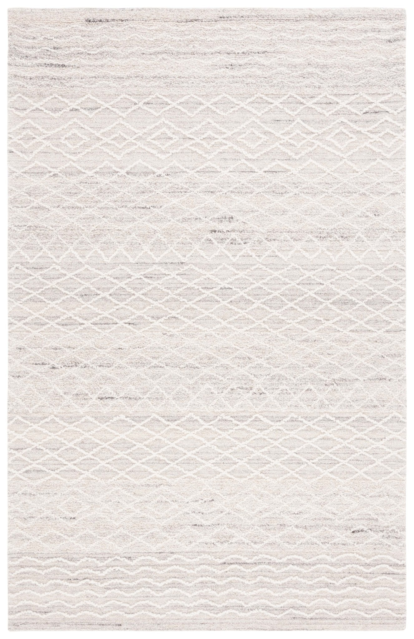 Safavieh Ebony Ebn356F Light Grey/Ivory Rug - Safavieh - ebn356f - 3