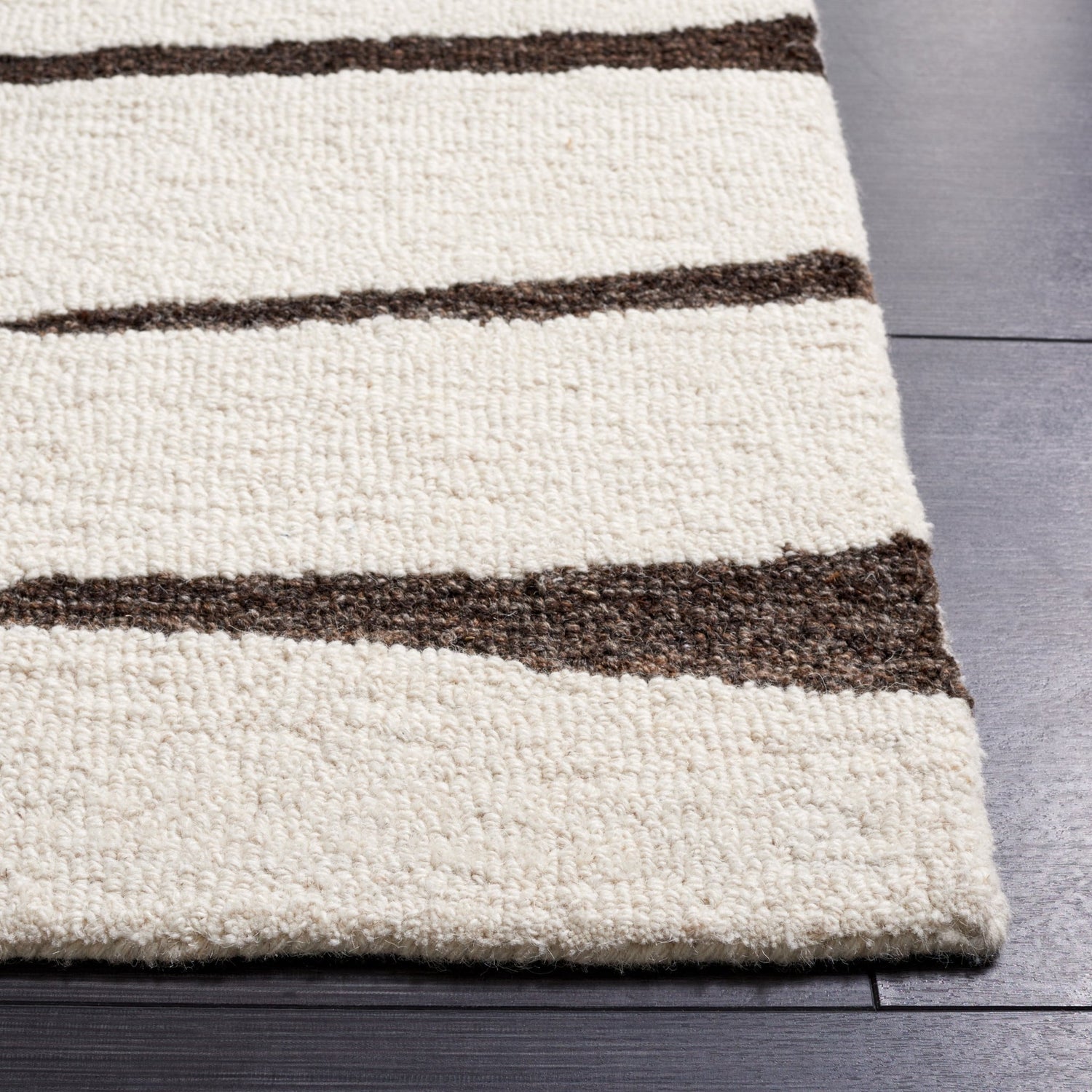 Safavieh Ebony Ebn406T Ivory/Dark Brown Rug - Safavieh - ebn406t - 28
