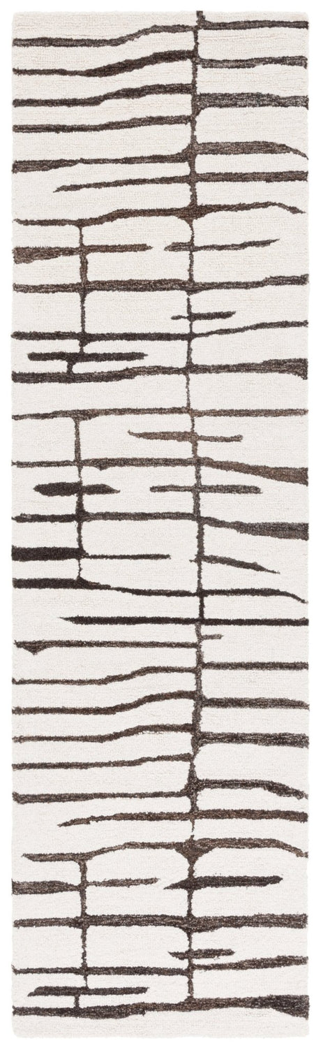Safavieh Ebony Ebn406T Ivory/Dark Brown Rug - Safavieh - ebn406t - 28