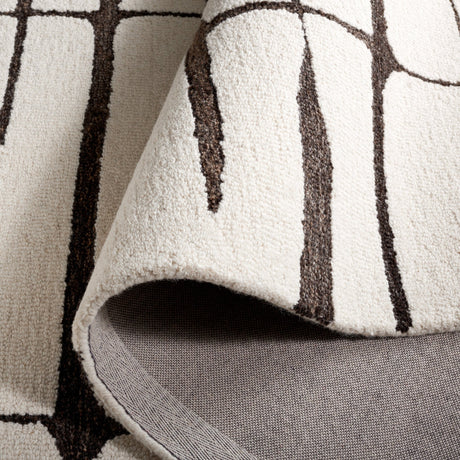 Safavieh Ebony Ebn406T Ivory/Dark Brown Rug - Safavieh - ebn406t - 28