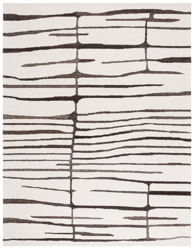 Safavieh Ebony Ebn406T Ivory/Dark Brown Rug - Safavieh - ebn406t - 28