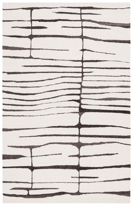 Safavieh Ebony Ebn406T Ivory/Dark Brown Rug - Safavieh - ebn406t - 3