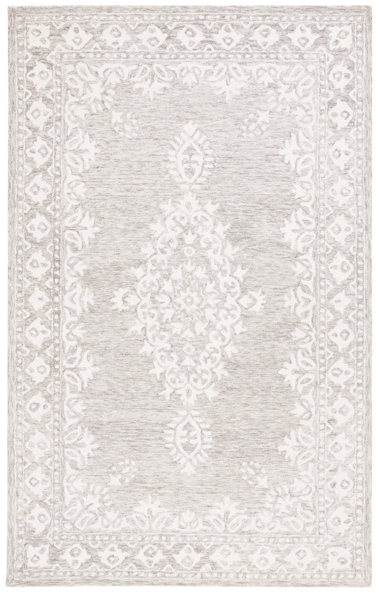 Safavieh Ebony Ebn650F Grey/Ivory Rug - Safavieh - ebn650f - 3