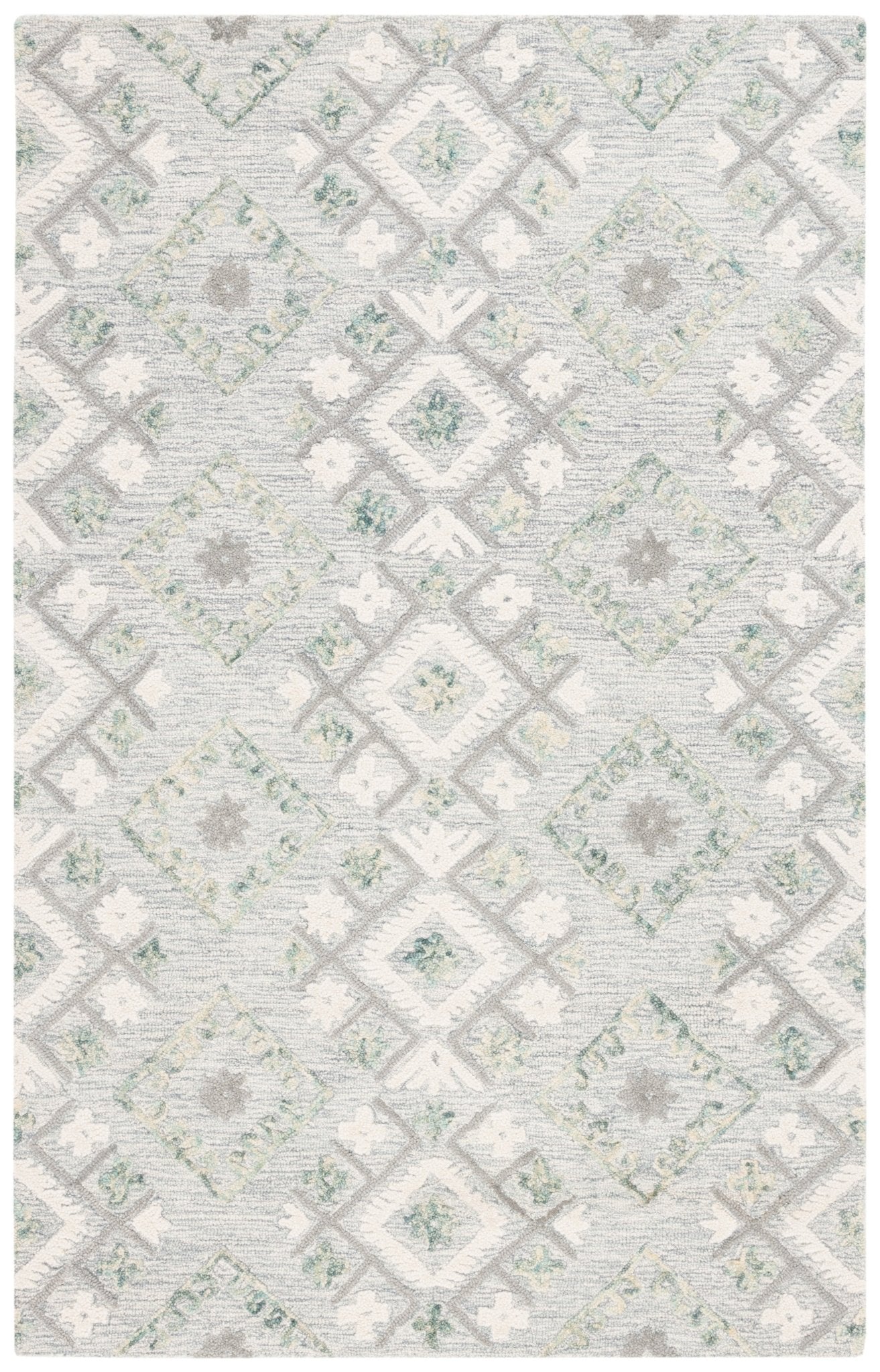 Safavieh Ebony Ebn653A Ivory/Grey Rug - Safavieh - ebn653a - 3