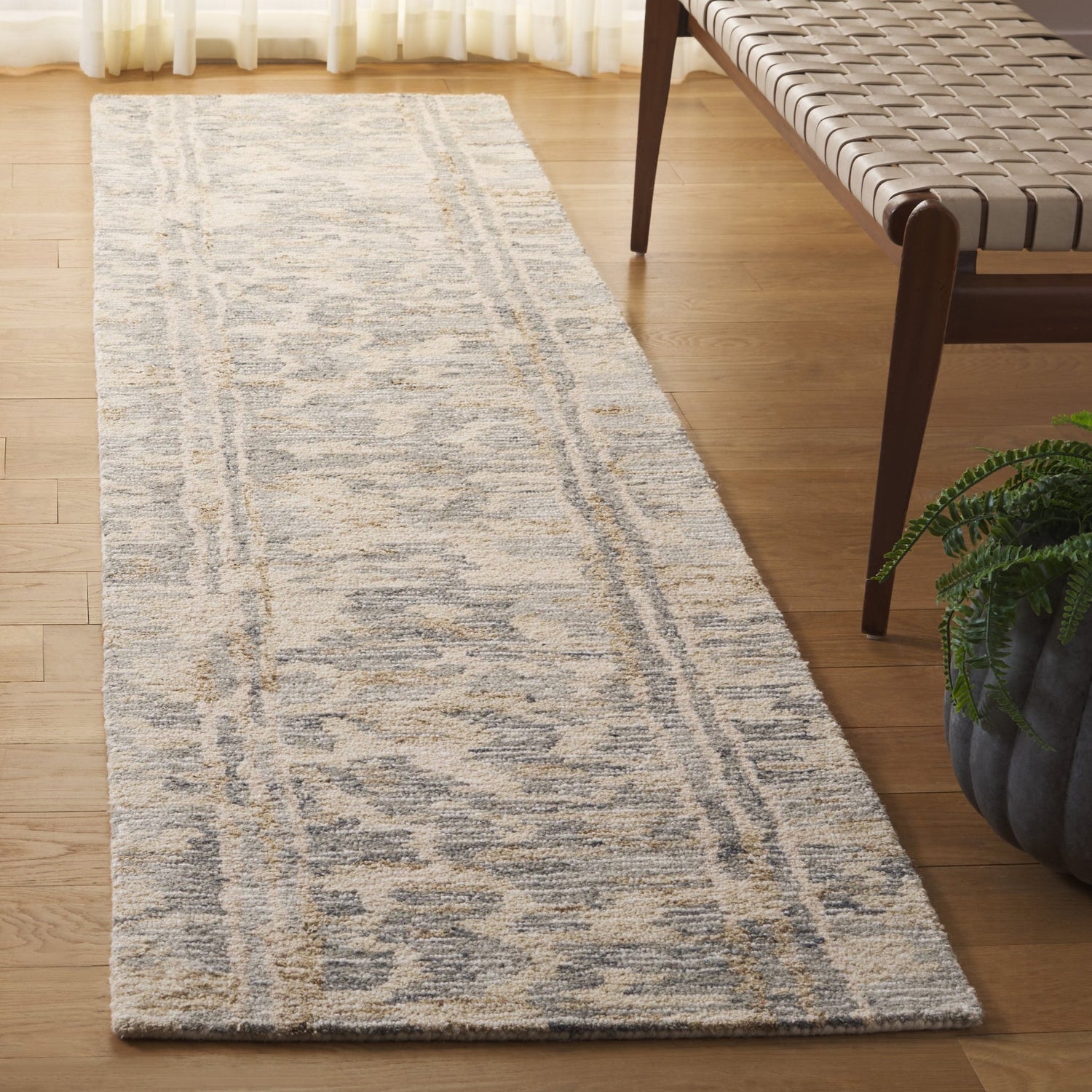 Safavieh Ebony Ebn902F Grey/Ivory Rug - Safavieh - ebn902f - 6r