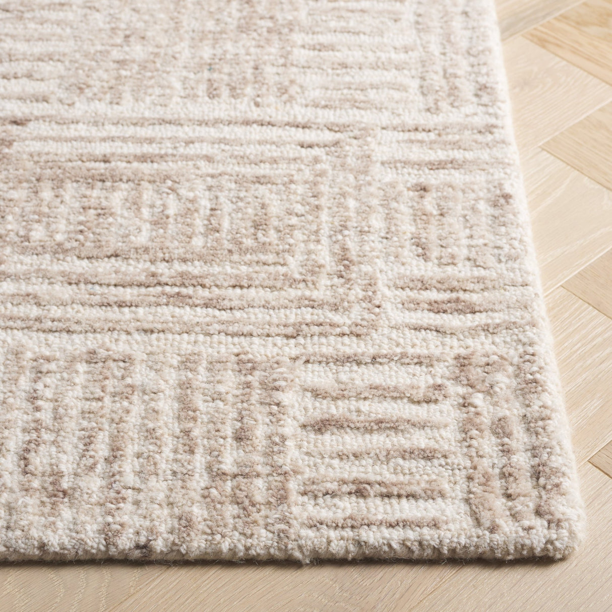 Safavieh Ebony Ebn907A Ivory/Brown Rug - Safavieh - ebn907a - 3