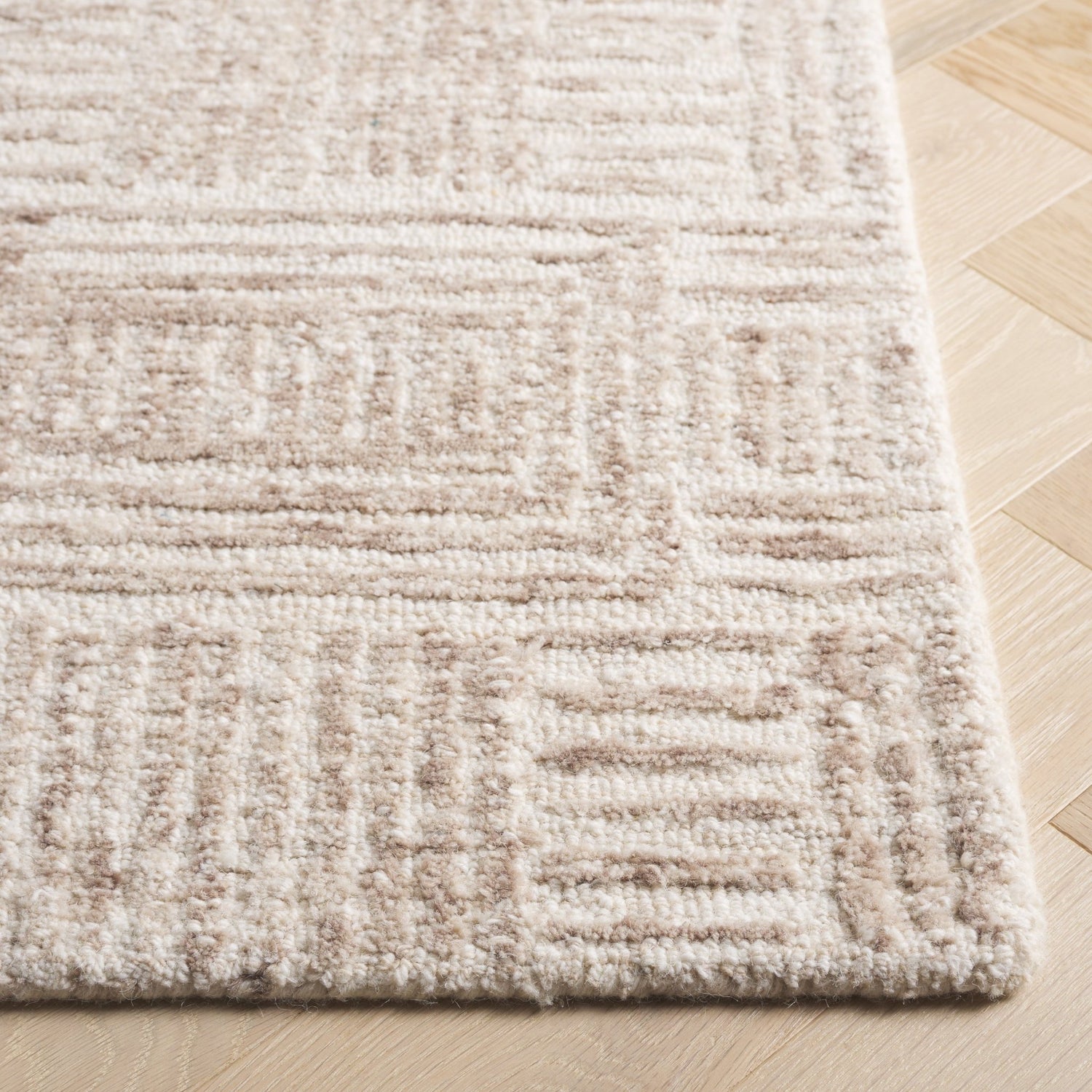 Safavieh Ebony Ebn907A Ivory/Brown Rug - Safavieh - ebn907a - 3