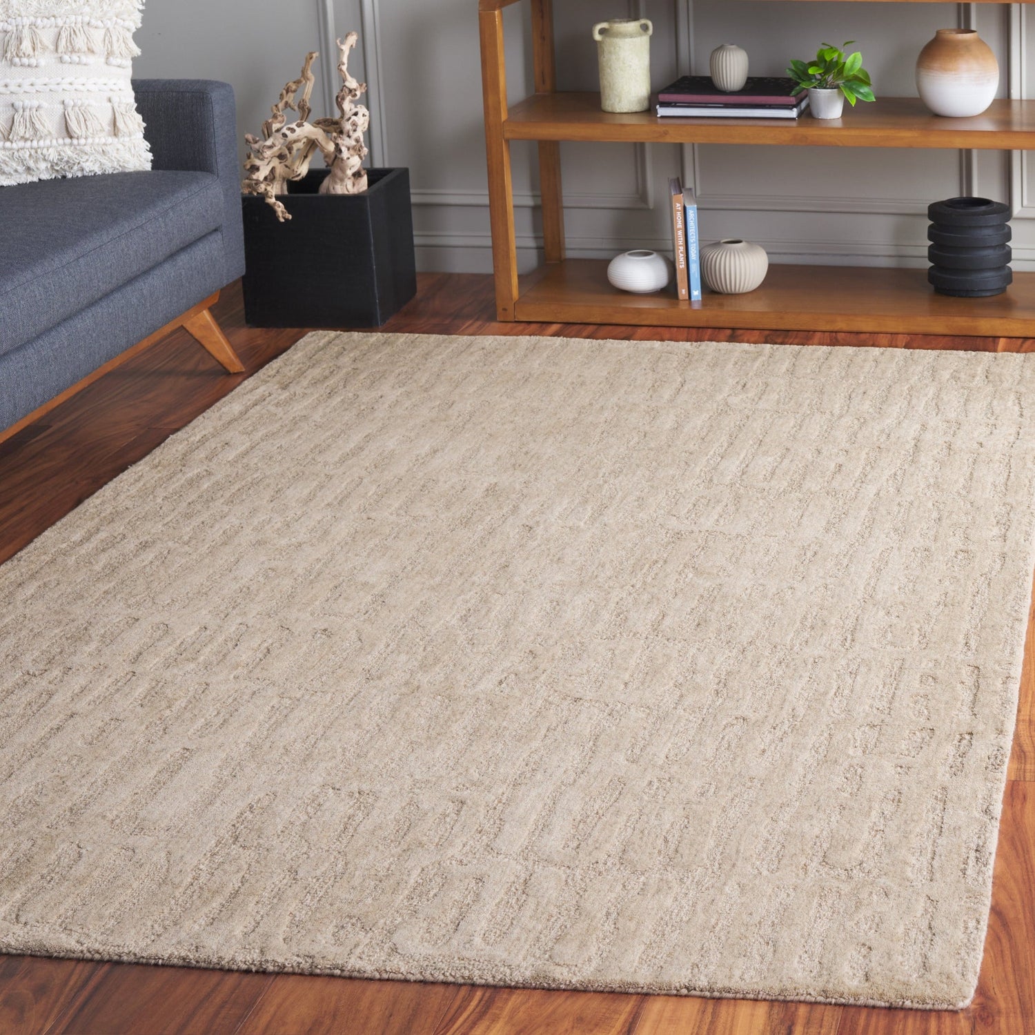 Safavieh Ebony Ebn918B Beige Rug - Safavieh - ebn918b - 3