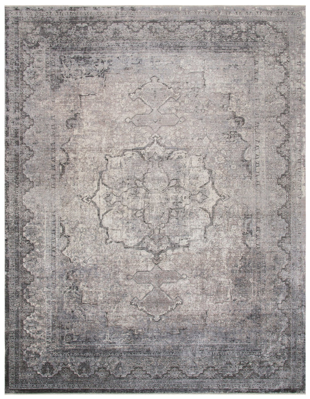 Safavieh Eclipse Ecl134A Ivory/Charcoal Rug - Safavieh - ecl134a - 8