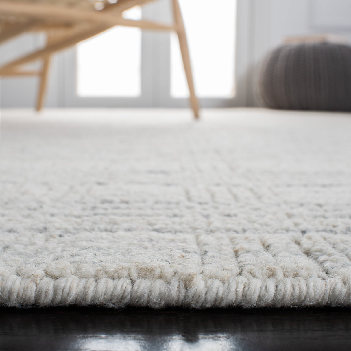 Safavieh Elements Elm301A Ivory/Grey Rug - Safavieh - elm301a - 6