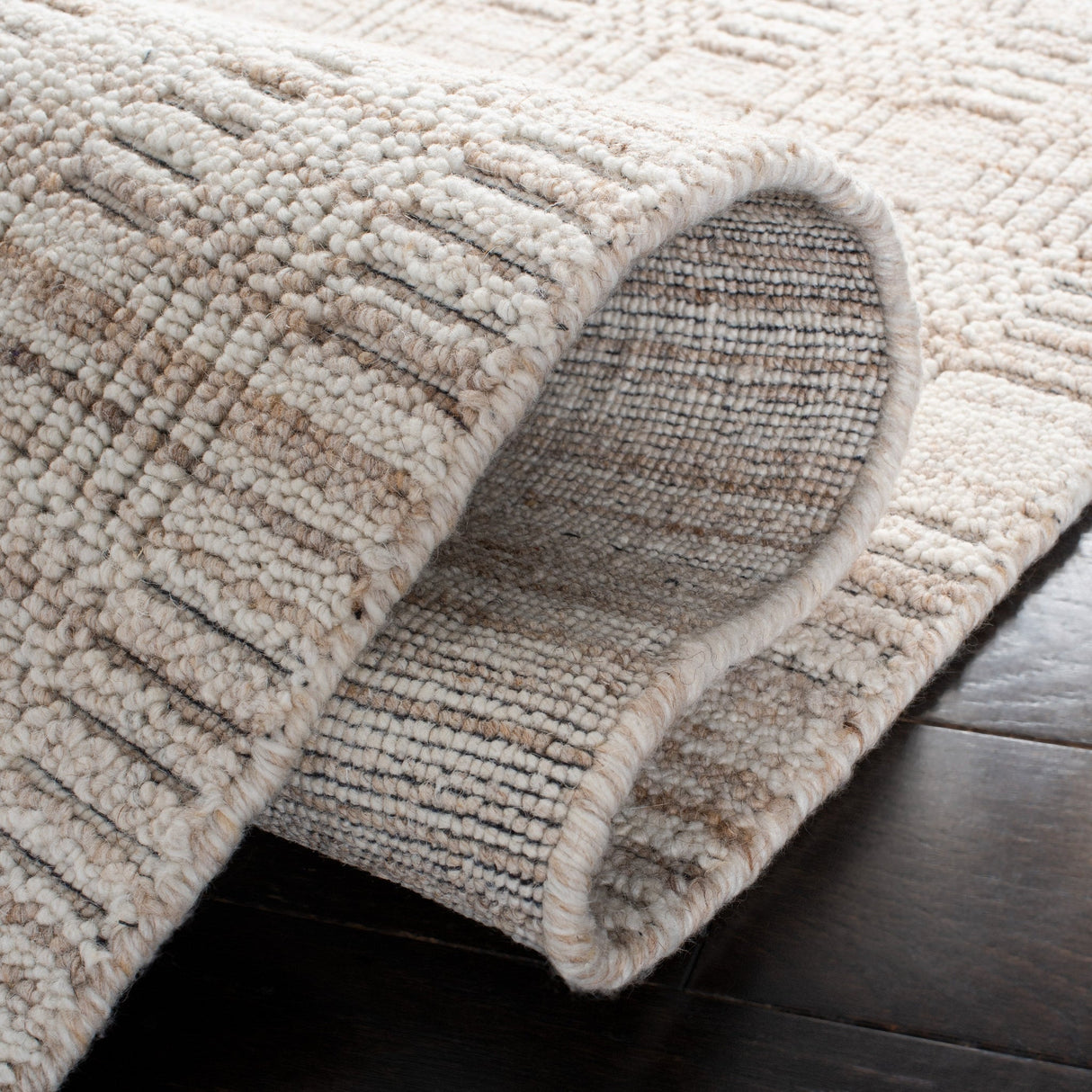 Safavieh Elements Elm301T Brown/Beige Rug - Safavieh - elm301t - 6