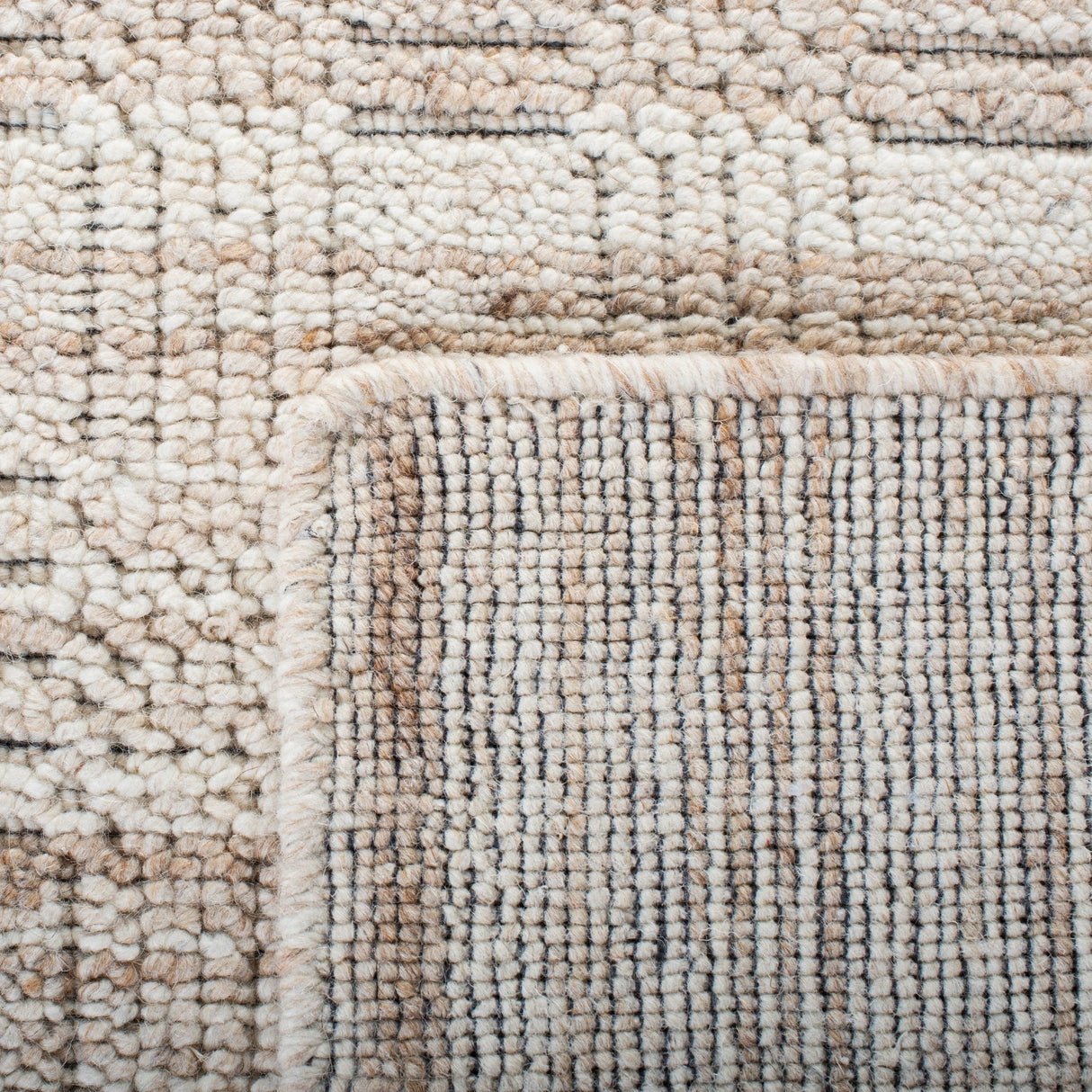Safavieh Elements Elm301T Brown/Beige Rug - Safavieh - elm301t - 6