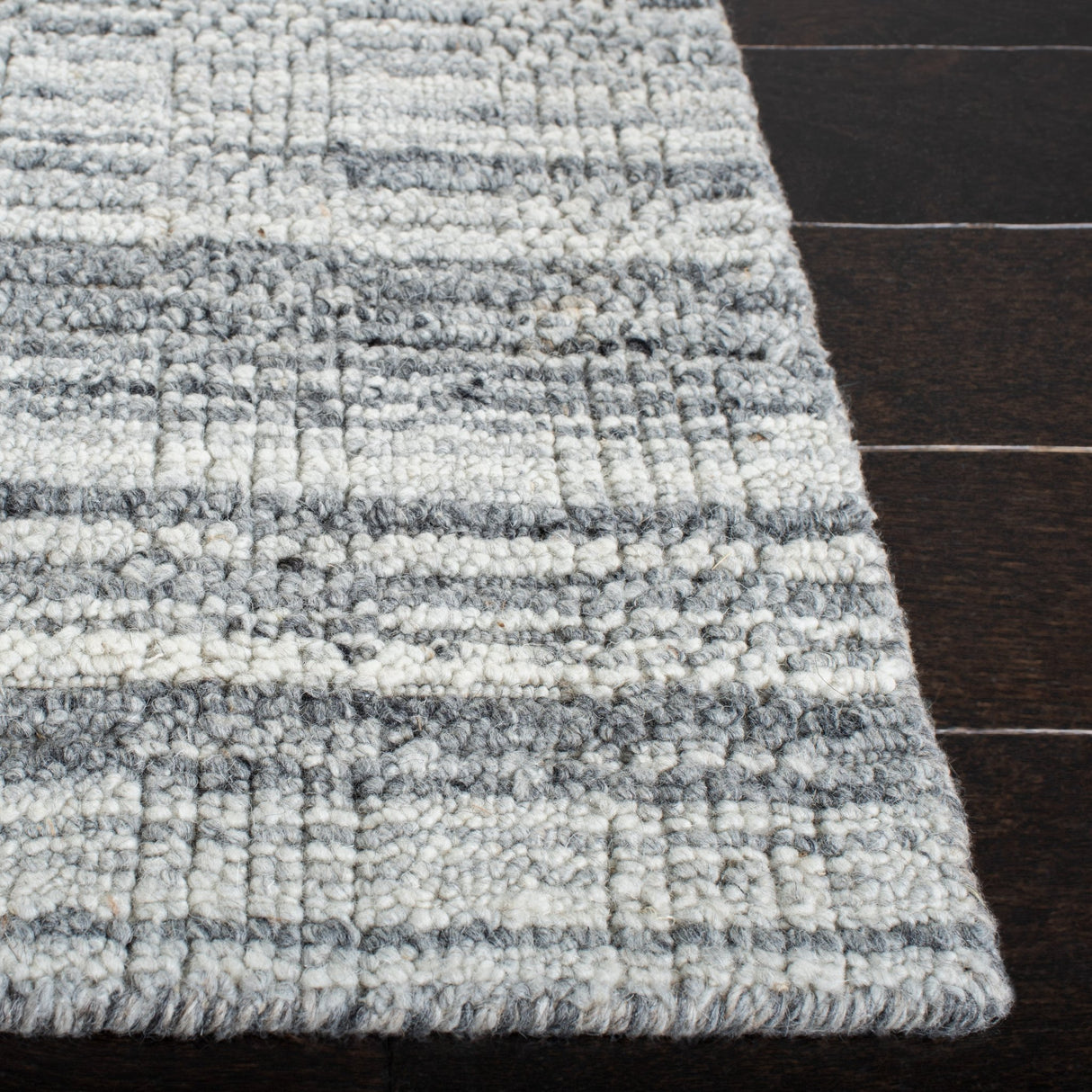 Safavieh Elements Elm301Z Black/Light Grey Rug - Safavieh - elm301z - 6