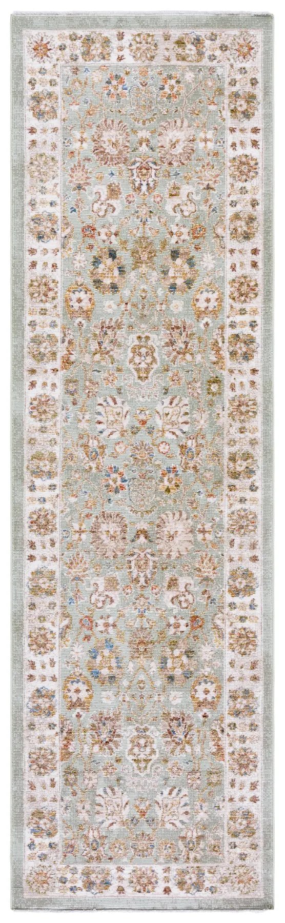 Safavieh Ellwood 2'-3" x 8'-0" Rug in Olive / Beige