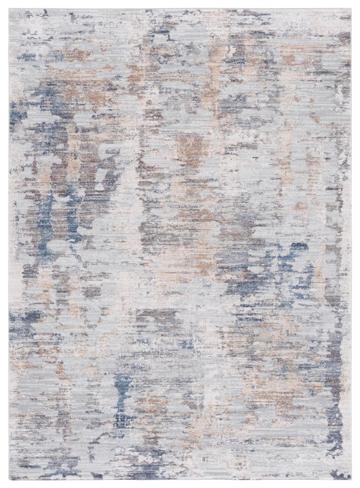 Safavieh Ellwood Modern 4'-0" x 6'-0" Rug in Ivory / Grey