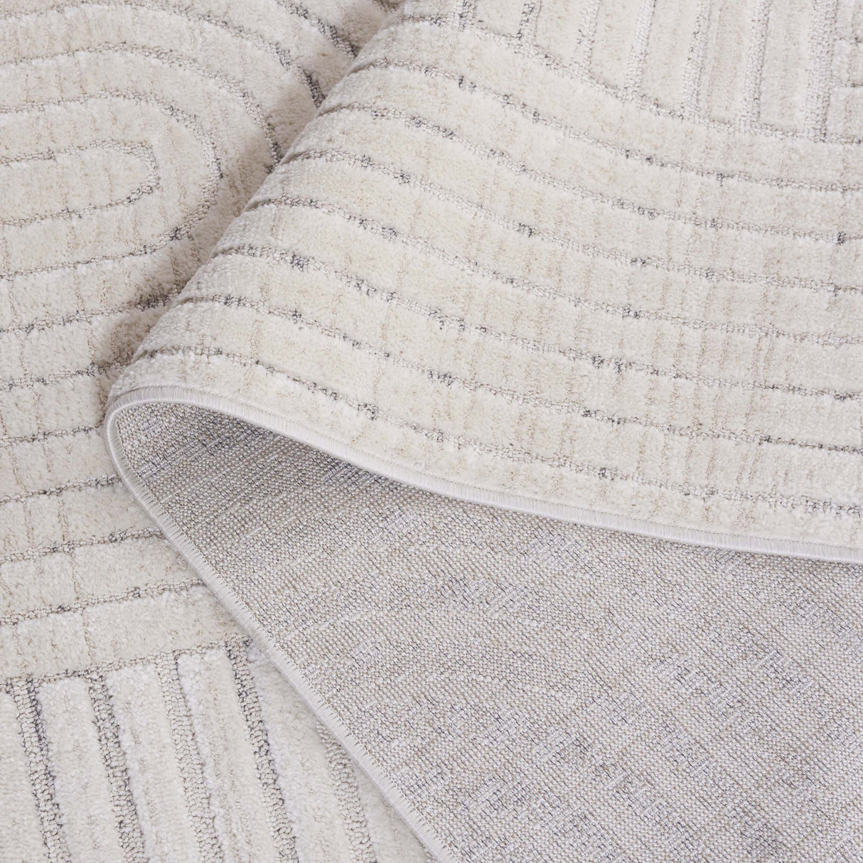 Safavieh Elmhurst Elh562A Ivory/Grey Rug - Safavieh - elh562a - 7r