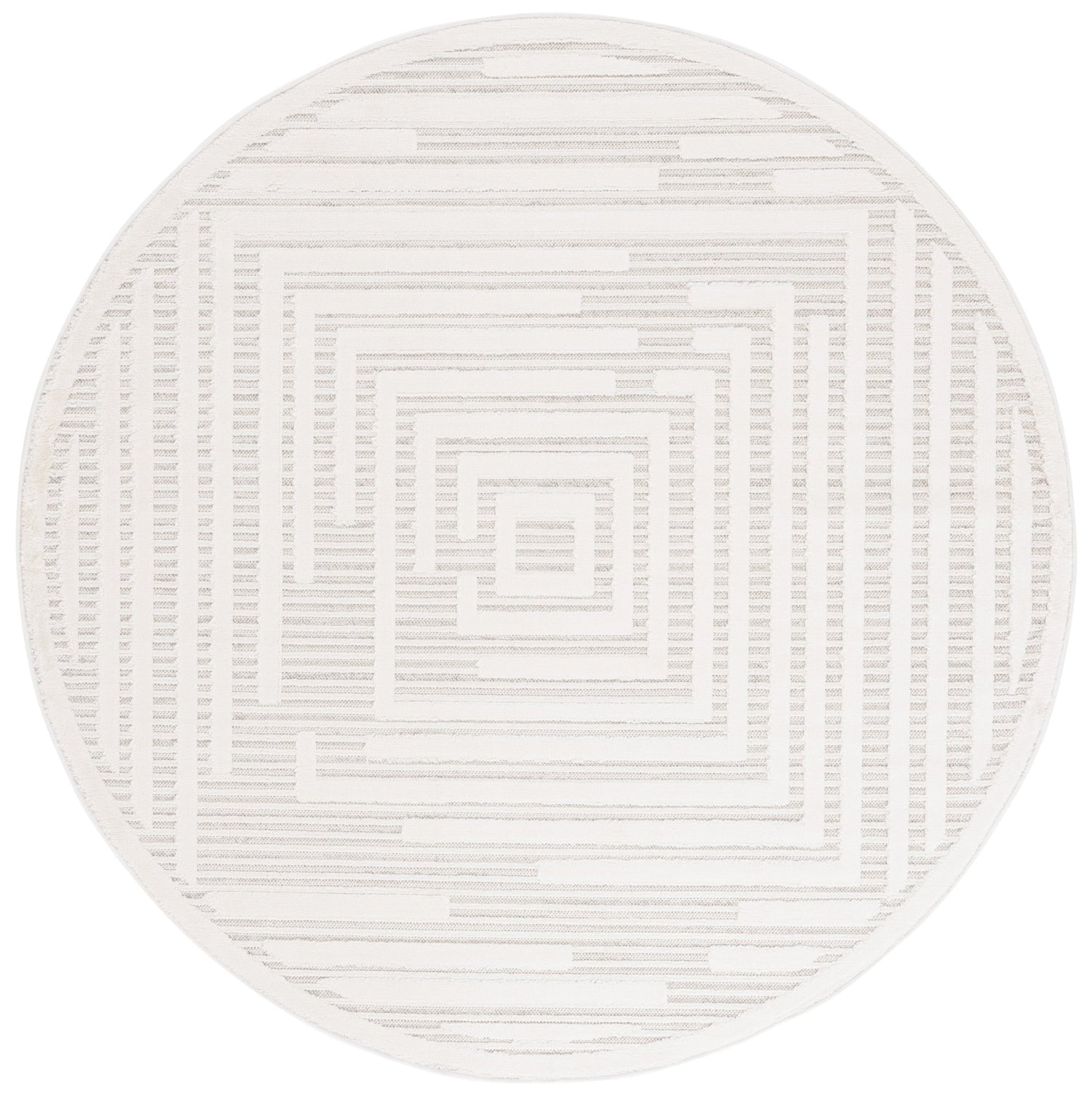 Safavieh Elmhurst Elh570A Ivory/Grey Rug - Safavieh - elh570a - 7r