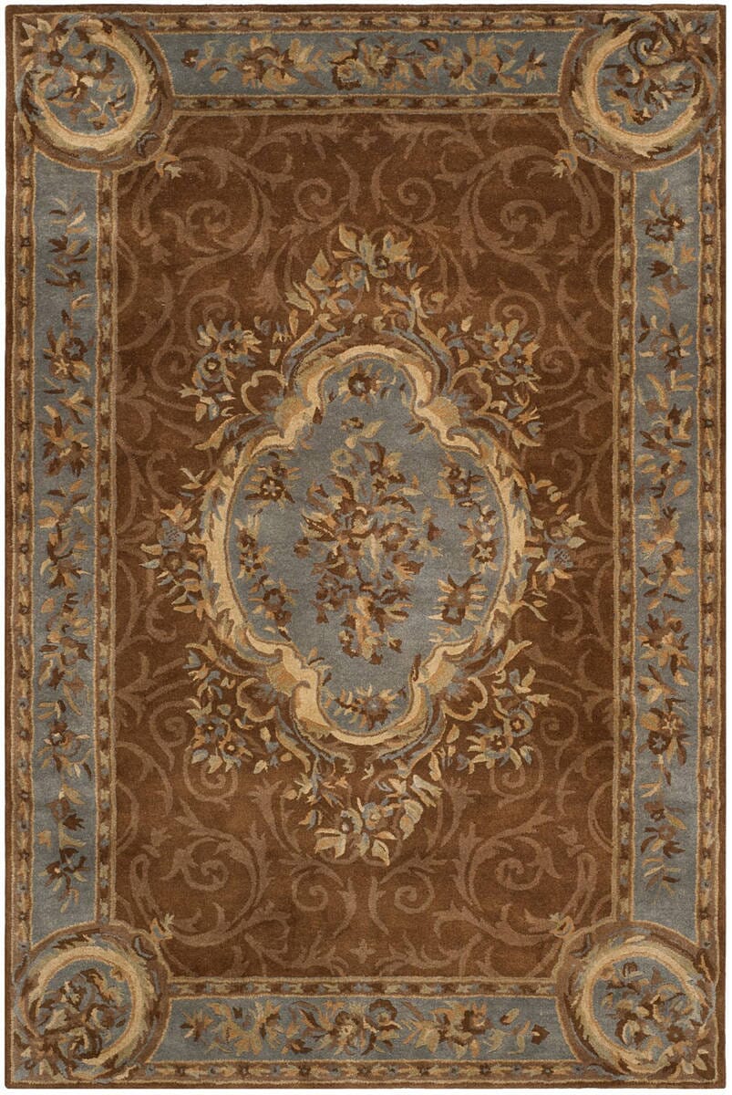 Safavieh Empire Em409A Blue / Brown Rugs - Safavieh - em409a - 2