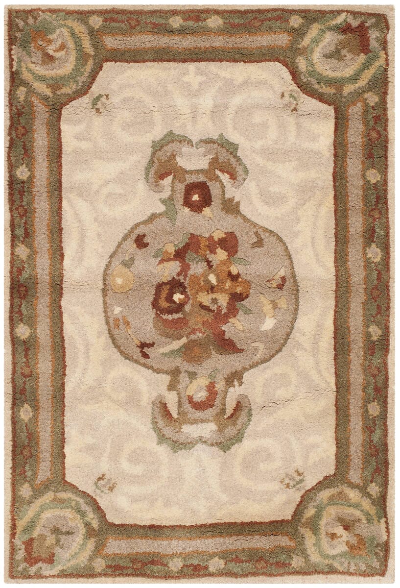 Safavieh Empire Em414C Ivory / Light Grey Rugs - Safavieh - em414c - 4r