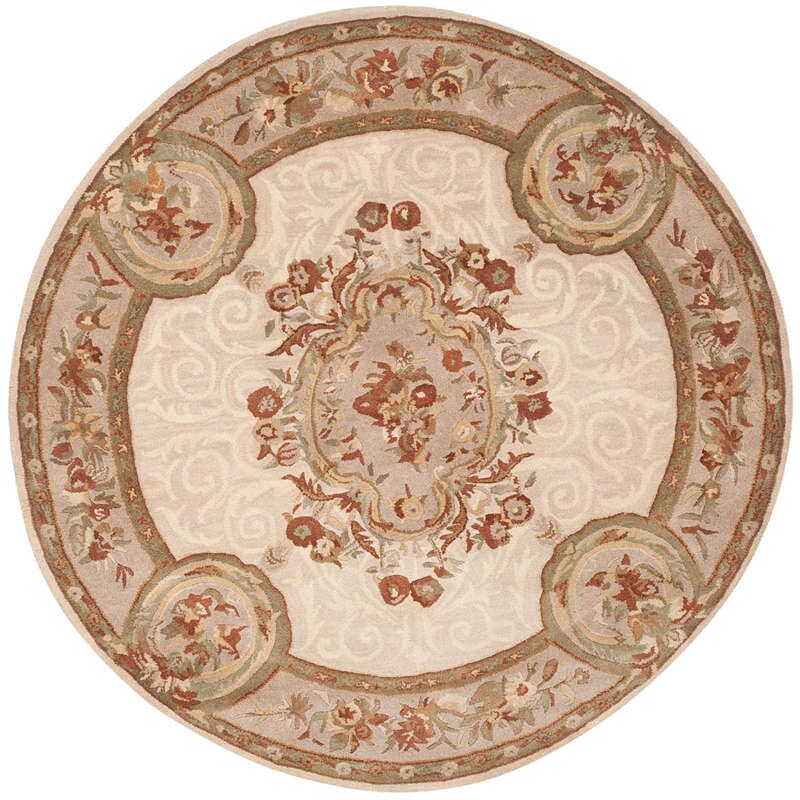 Safavieh Empire Em414C Ivory / Light Grey Rugs - Safavieh - em414c - 4r