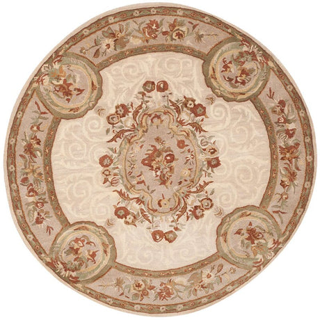 Safavieh Empire Em414C Ivory / Light Grey Rugs - Safavieh - em414c - 4r