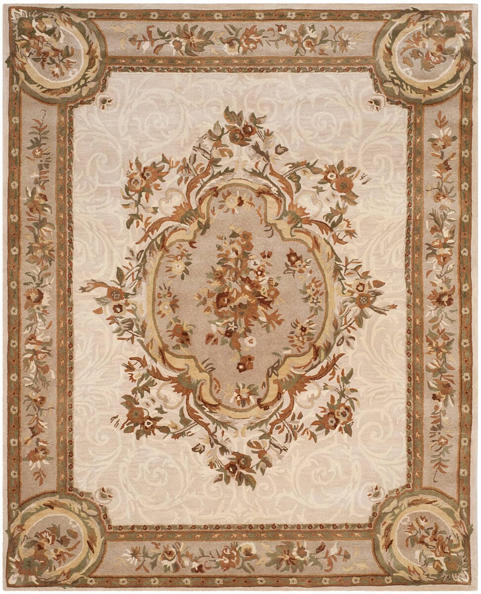 Safavieh Empire Em414C Ivory / Light Grey Rugs - Safavieh - em414c - 4r