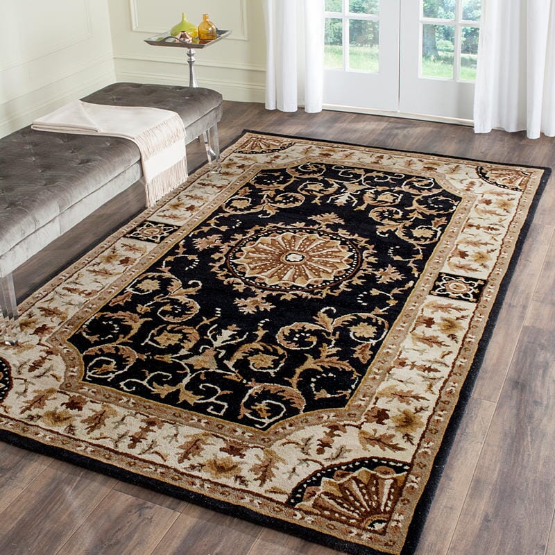Safavieh Empire Em459D Black / Ivory Rugs - Safavieh - em459d - 2