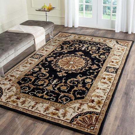 Safavieh Empire Em459D Black / Ivory Rugs - Safavieh - em459d - 2