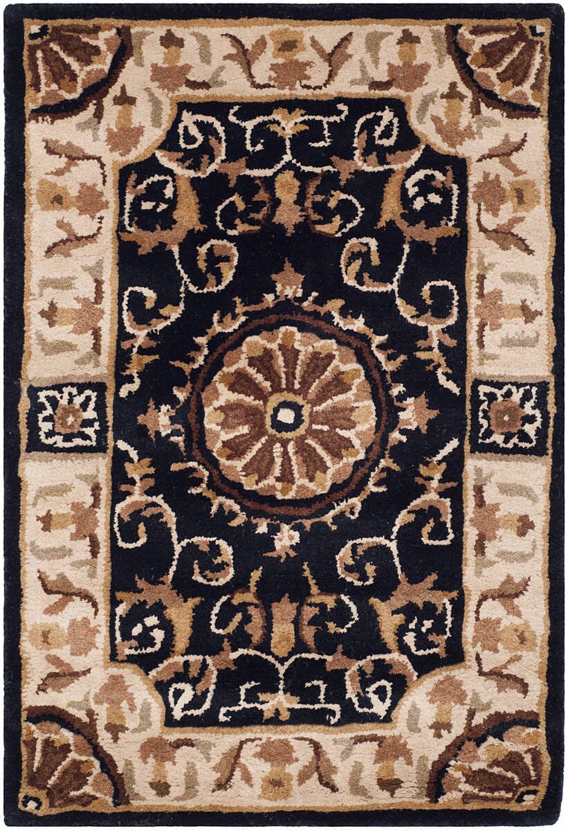 Safavieh Empire Em459D Black / Ivory Rugs - Safavieh - em459d - 4r