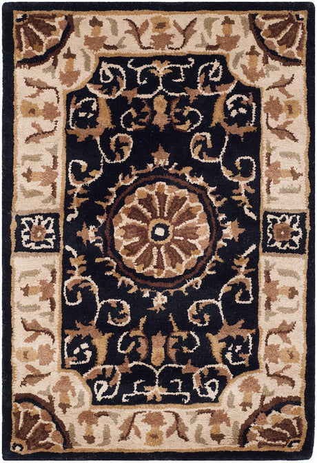 Safavieh Empire Em459D Black / Ivory Rugs - Safavieh - em459d - 4r