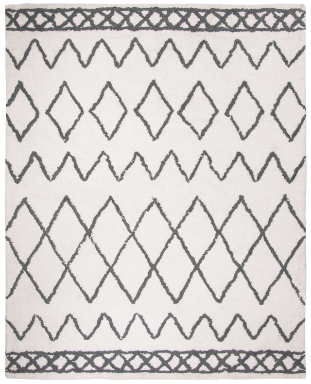 Safavieh Equinox Shag Eqs711A Cream/Grey Rugs - Safavieh - eqs711a - 3