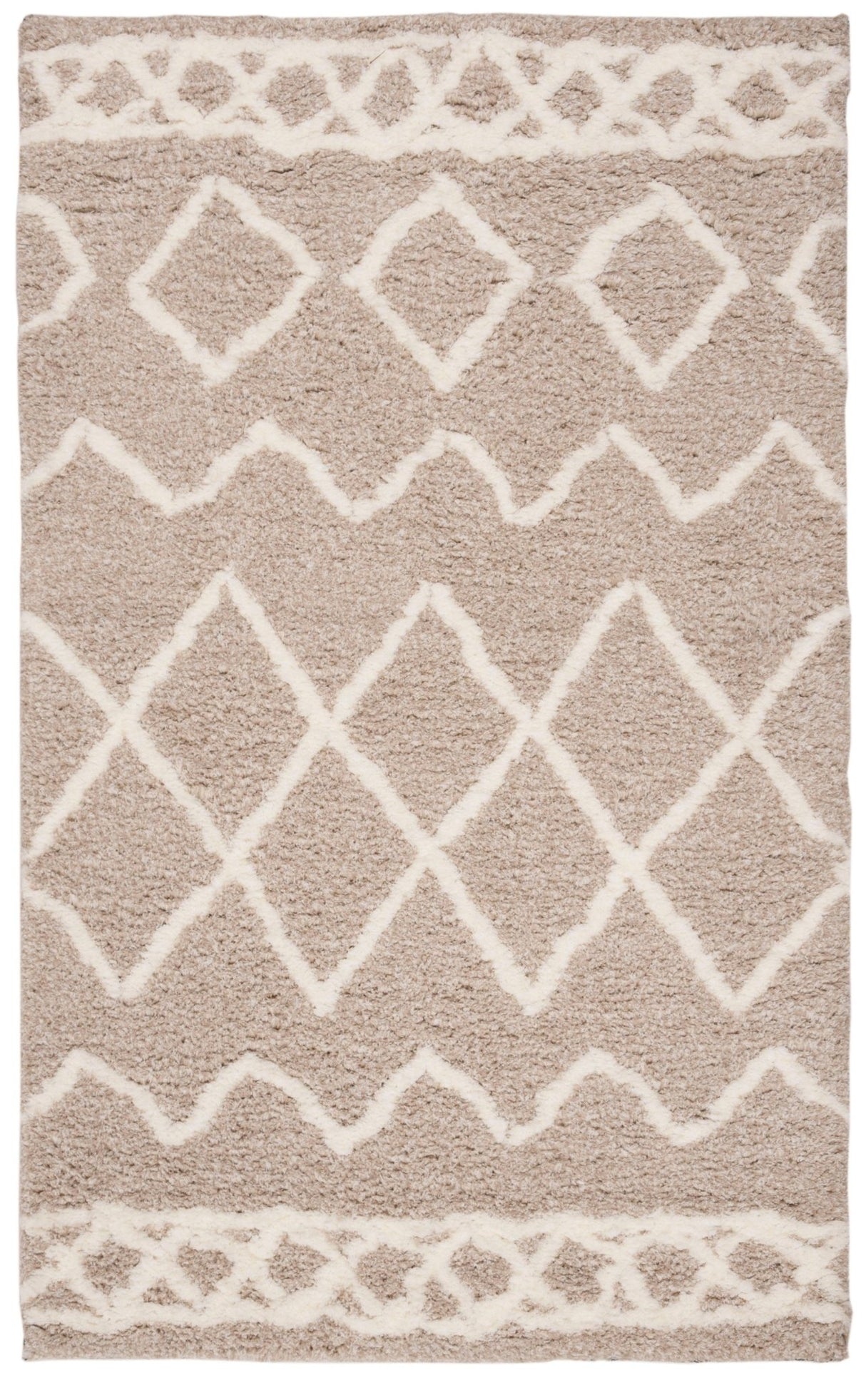 Safavieh Equinox Shag Eqs711B Beige/Ivory Rugs - Safavieh - eqs711b - 3