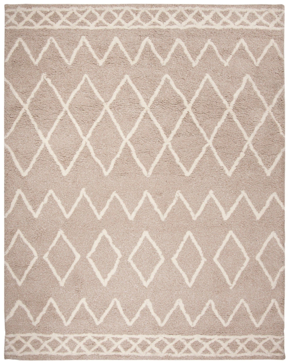 Safavieh Equinox Shag Eqs711B Beige/Ivory Rugs - Safavieh - eqs711b - 3
