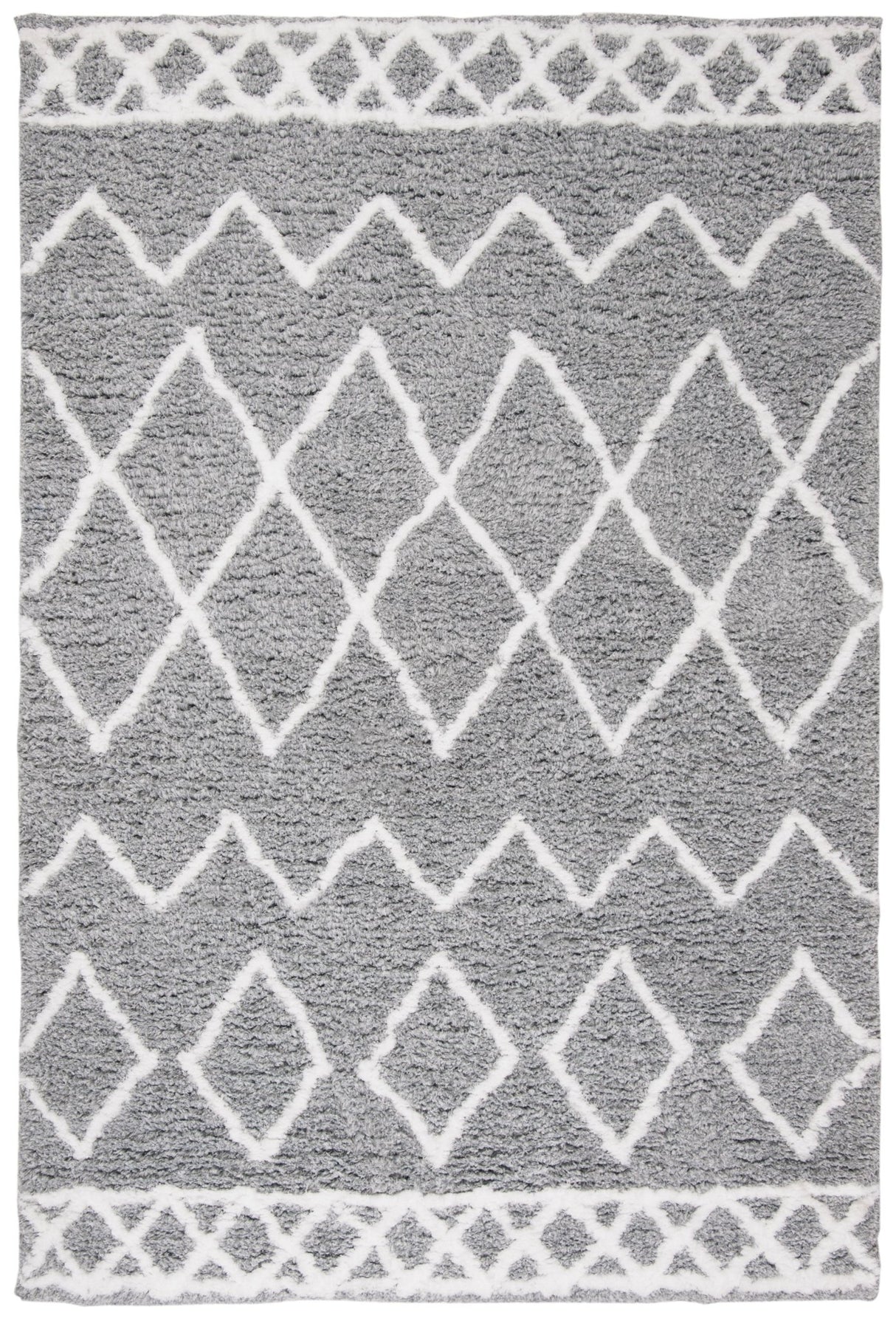 Safavieh Equinox Shag Eqs711F Grey/Cream Rugs - Safavieh - eqs711f - 3