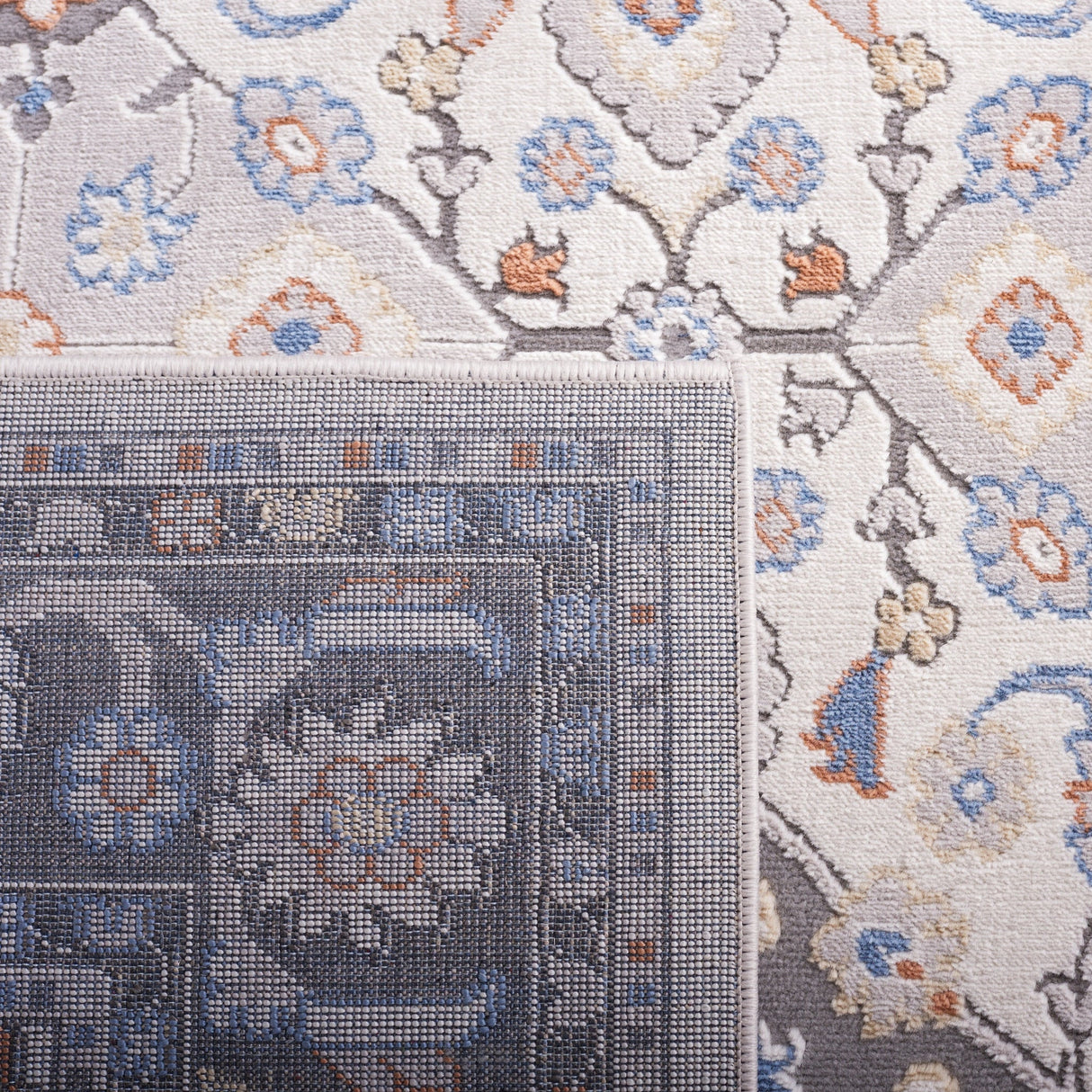 Safavieh Eternal Etl210F Grey/Blue Rust Rug - Safavieh - etl210f - 28