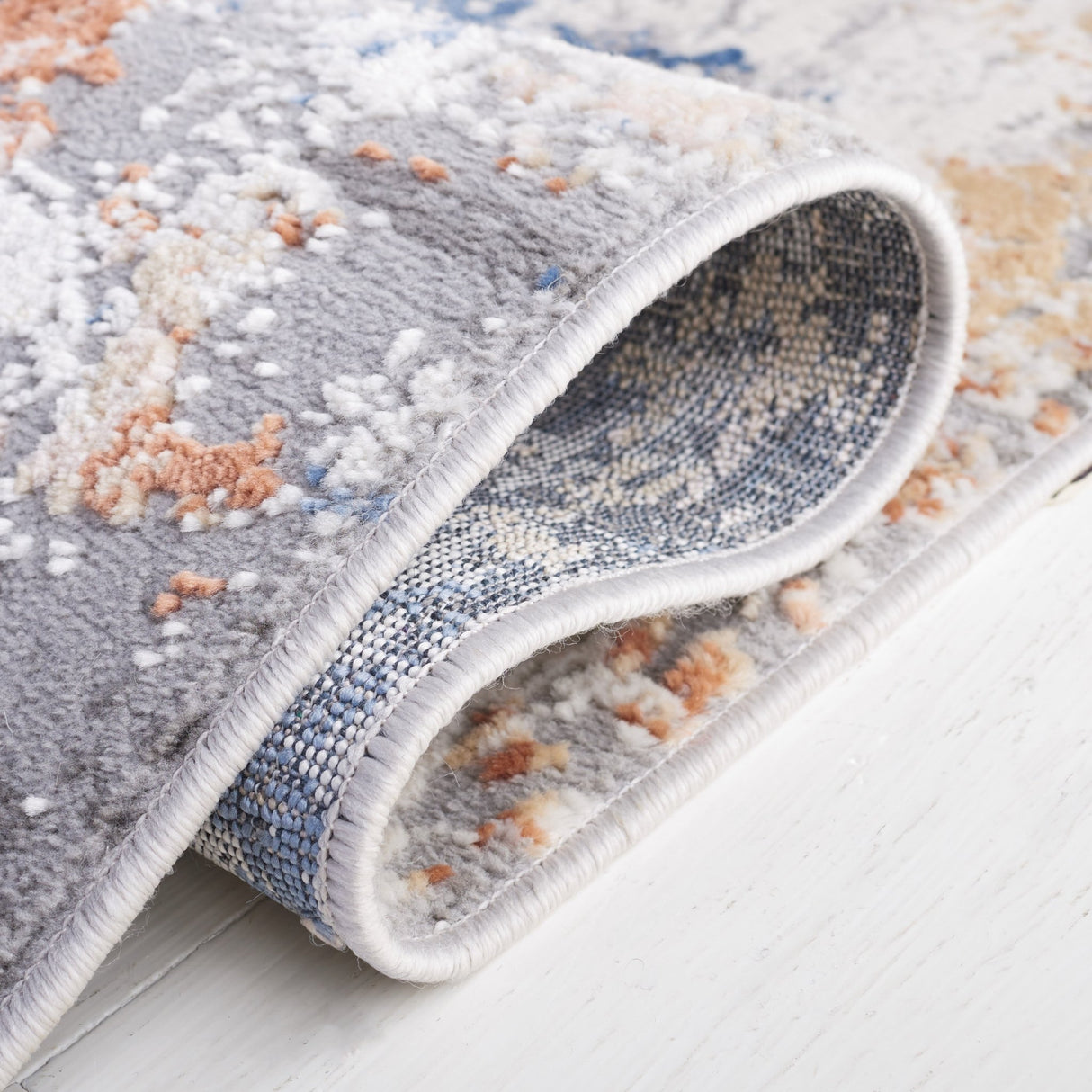 Safavieh Eternal Etl228F Grey/Blue Gold Rug - Safavieh - etl228f - 28