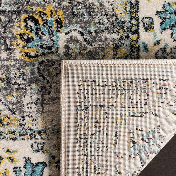 Safavieh Evoke Evk220B Grey / Gold Rugs - Safavieh - evk220b - 24