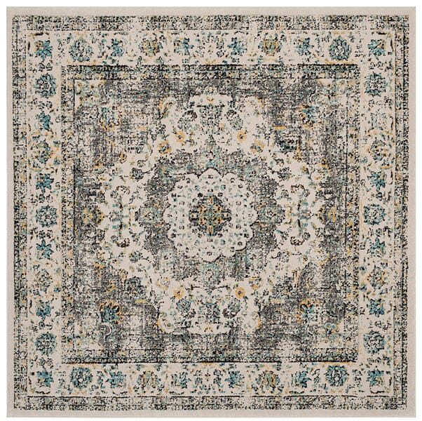 Safavieh Evoke Evk220B Grey / Gold Rugs - Safavieh - evk220b - 5sq
