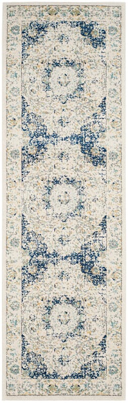 Safavieh Evoke Evk220C Ivory / Blue Rugs - Safavieh - evk220c - 25