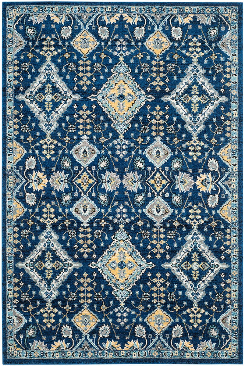 Safavieh Evoke Evk224A Royal / Ivory Rugs - Safavieh - evk224a - 3
