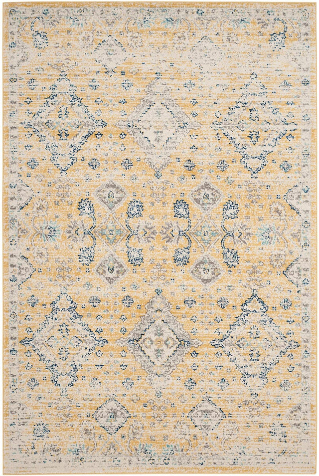 Safavieh Evoke Evk224B Gold / Ivory Rugs - Safavieh - evk224b - 24