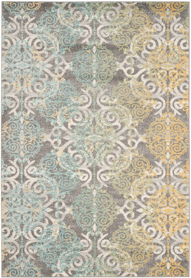 Safavieh Evoke Evk230D Grey / Ivory Rugs - Safavieh - evk230d - 24