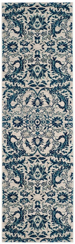 Safavieh Evoke Evk238C Ivory / Blue Rugs - Safavieh - evk238c - 27