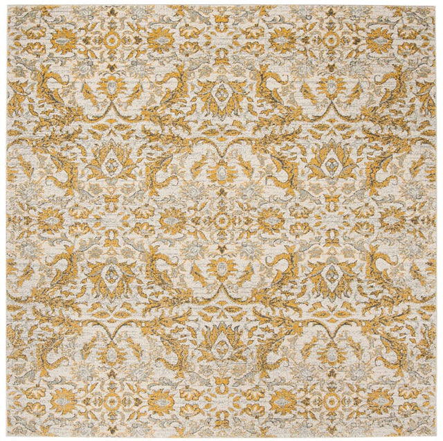 Safavieh Evoke Evk238S Ivory / Gold Rugs - Safavieh - evk238s - 7sq