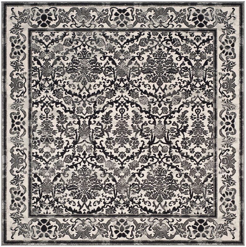 Safavieh Evoke Evk242D Ivory / Grey Rugs - Safavieh - evk242d - 7sq