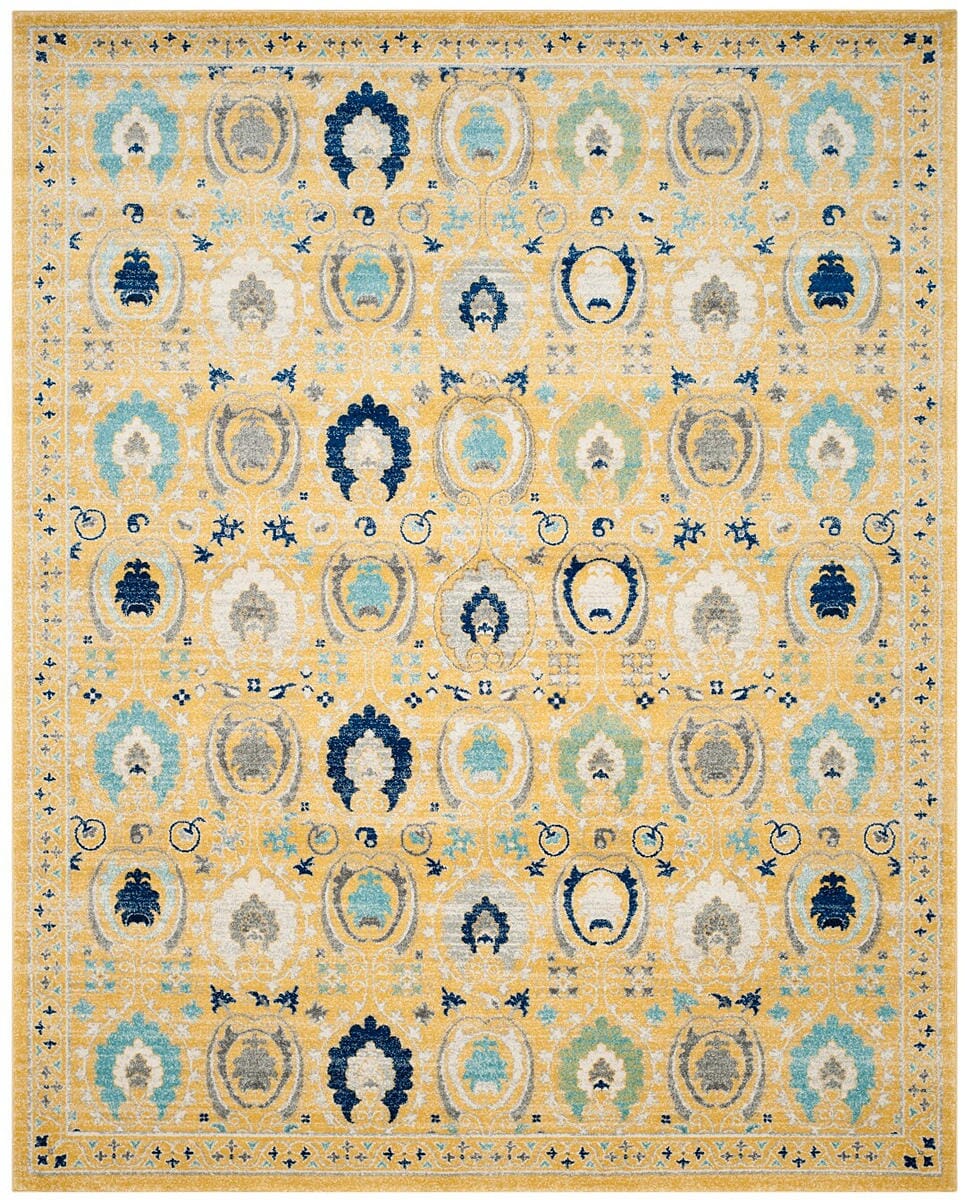 Safavieh Evoke Evk251B Gold / Ivory Rugs - Safavieh - evk251b - 3