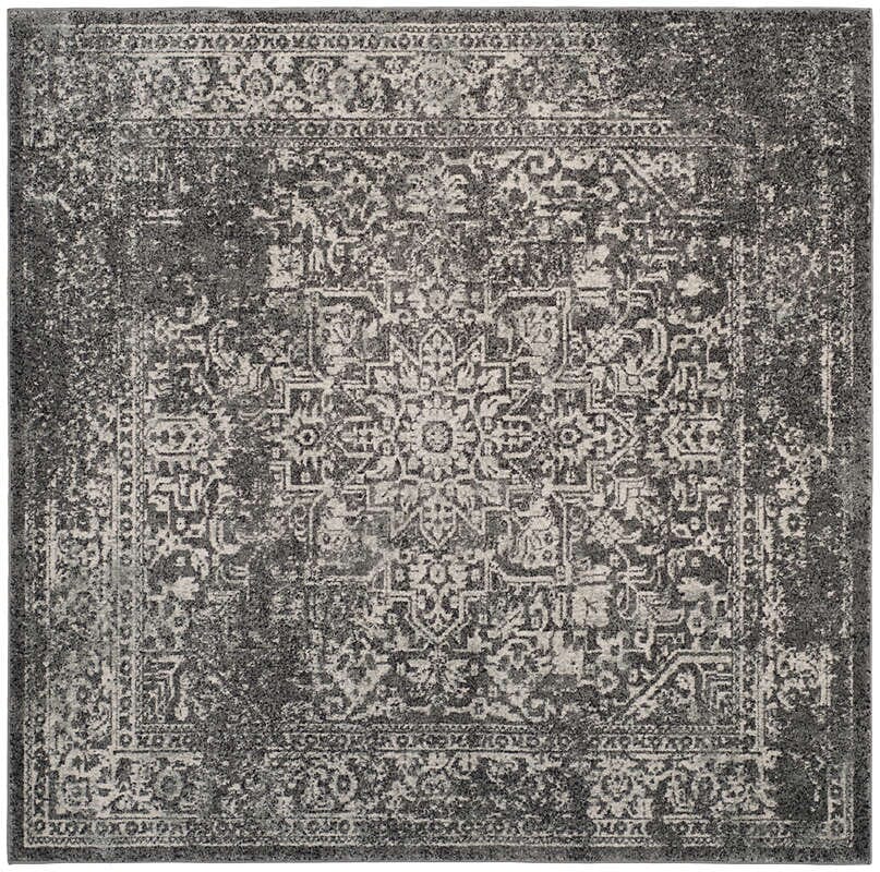 Safavieh Evoke Evk256D Grey / Ivory Rugs - Safavieh - evk256d - 3sq